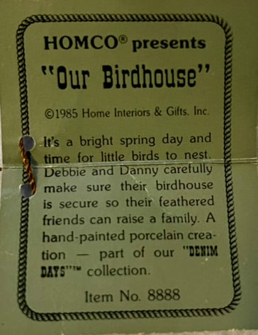 Our Birdhouse